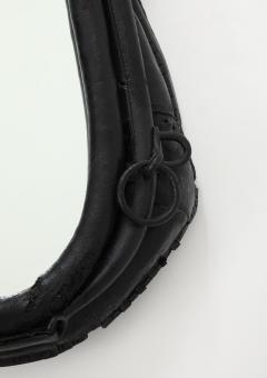 19th Century Leather Horse Collar Mirror - 4545845