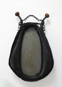 19th Century Leather Horse Collar Mirror - 4545846