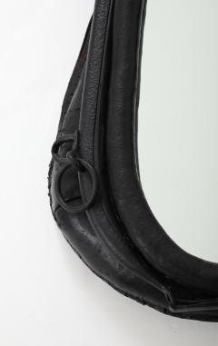 19th Century Leather Horse Collar Mirror - 4545848