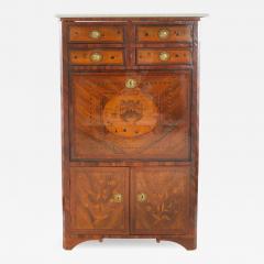 19th Century Louis Philippe Fall Front Secretary in Cherrywood - 2474619