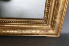 19th Century Louis Philippe Gilt Mirror - 3531747