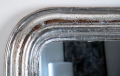 19th Century Louis Philippe Silver Gilt Mirror - 4537925