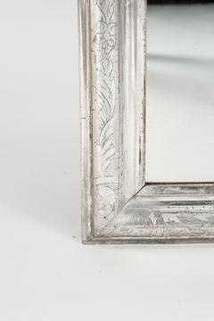 19th Century Louis Philippe Silver Mirror - 3526605
