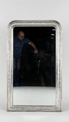 19th Century Louis Philippe Silver Mirror - 3526614