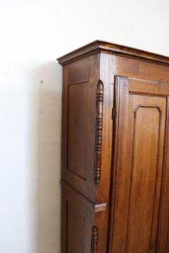 19th Century Louis Philippe Solid Poplar Wood Antique Wardrobe - 4220728