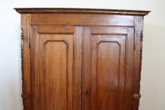 19th Century Louis Philippe Solid Poplar Wood Antique Wardrobe - 4220730