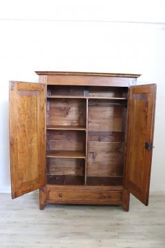 19th Century Louis Philippe Solid Poplar Wood Antique Wardrobe - 4220732