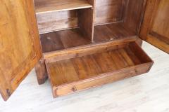 19th Century Louis Philippe Solid Poplar Wood Antique Wardrobe - 4220734