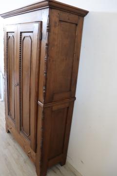 19th Century Louis Philippe Solid Poplar Wood Antique Wardrobe Armoire - 3224949