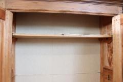 19th Century Louis Philippe Solid Poplar Wood Antique Wardrobe Armoire - 4143037