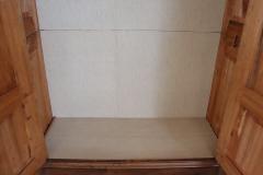19th Century Louis Philippe Solid Poplar Wood Antique Wardrobe Armoire - 4143038