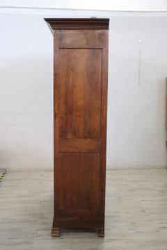 19th Century Louis Philippe Solid Walnut Antique Wardrobe or Armoire - 3519911
