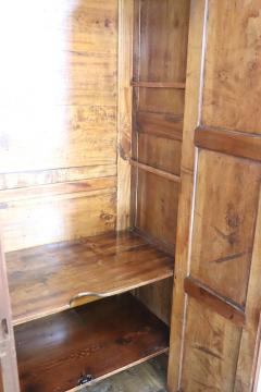 19th Century Louis Philippe Solid Walnut Wood Antique Large Wardrobe - 4209447