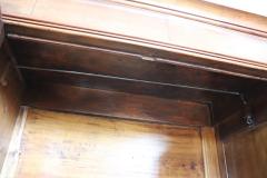 19th Century Louis Philippe Solid Walnut Wood Antique Large Wardrobe - 4209452