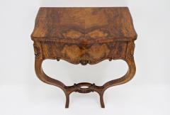 19th Century Louis Philippe Wall Console Table With Drawer Austria ca 1860 - 4120677