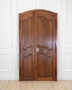19th Century Louis XV Style Walnut Double Communication Doors - 4722910