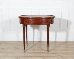19th Century Louis XVI Style Multifunction Oval Mahogany Table with Triple Tops - 4402334