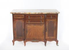 19th Century Louis XVI Style Parquetry Server Sideboard - 2472195