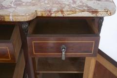 19th Century Louis XVI Style Parquetry Server Sideboard - 2472196