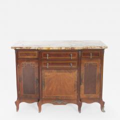 19th Century Louis XVI Style Parquetry Server Sideboard - 2474629