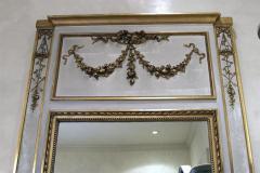 19th Century Louis XVI Trumeau Mirror - 781622