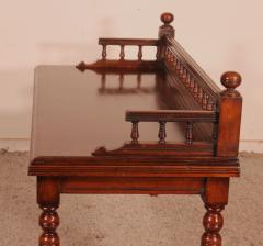 19th Century Mahogany Bench england - 2526019