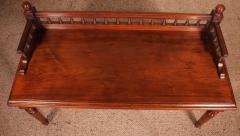 19th Century Mahogany Bench england - 2526024