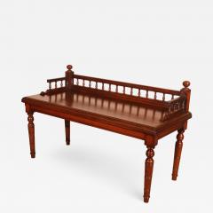 19th Century Mahogany Bench england - 2526925