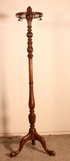 19th Century Mahogany Coat Rack - 2394049