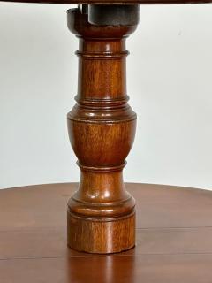 19th Century Mahogany Inlaid Three Tier Dumbwaiter Dessert Stand - 2848481