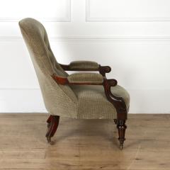 19th Century Mahogany Library Chair - 3606277