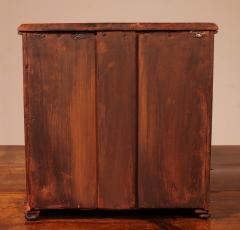 19th Century Mahogany Miniature Chest Of Drawers - 3391837