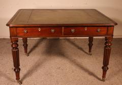 19th Century Mahogany Partner Desk From England - 2560568