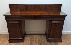 19th Century Mahogany Twin Pedestal Sideboard - 3924281