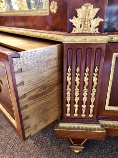 19th Century Mahogany Vitrine Armiore Cabinet by Guillaume Grohe - 2944709