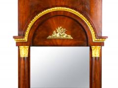 19th Century Mahogany Wood Framed Bronze Mounted Pier Mirror - 3178651