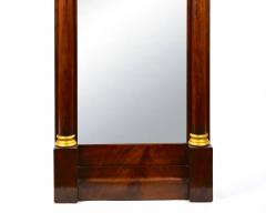19th Century Mahogany Wood Framed Bronze Mounted Pier Mirror - 3178652