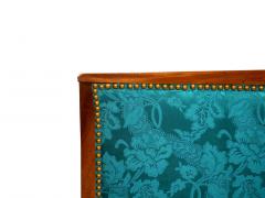 19th Century Mahogany Wood Framed Upholstered Settee - 2785736