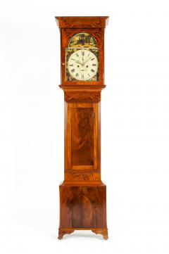 19th Century Mahogany Wood Long Case Clock - 1170337