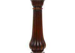 19th Century Mahogany Wood Pedestal Table - 2786539