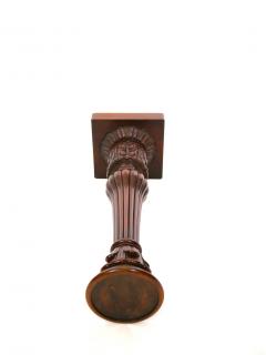 19th Century Mahogany Wood Pedestal Table - 2786546