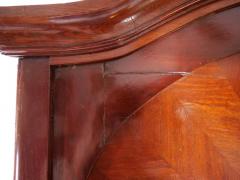 19th Century Mahogany Wood Trumeau Mirror - 2824279