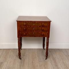 19th Century Mahogany Work Table U S A circa 1820 - 2919052