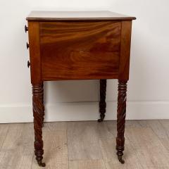 19th Century Mahogany Work Table U S A circa 1820 - 2919055