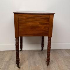 19th Century Mahogany Work Table U S A circa 1820 - 2919057