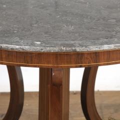 19th Century Mahogany and Marble Centre Table - 4047522