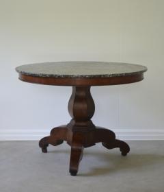 19th Century Marble Top Center Table - 2560185