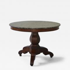 19th Century Marble Top Center Table - 2561623