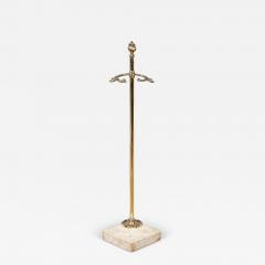 19th Century Marble and Brass Umbrella Stand - 4204298