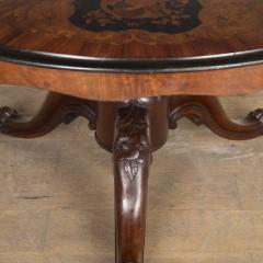 19th Century Marquetry Centre Table - 3559135